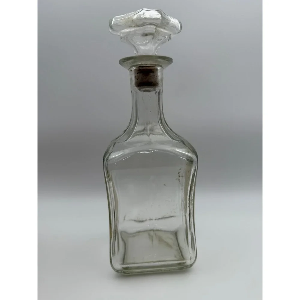 Vintage Old Fitzgerald Collectors Series Glass Decanter Revolutionary Soldier
